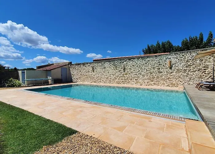 Semesterbostad Lavande- Family With Pool Near Pezenas Pouzolles