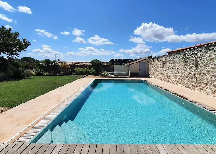 Semesterbostad Lavande- Family With Pool Near Pezenas